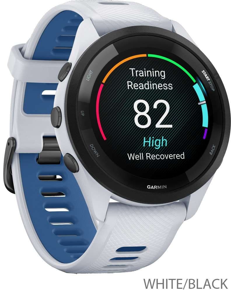 Garmin Forerunner 265 46mm – GPS - weiss/schwarz