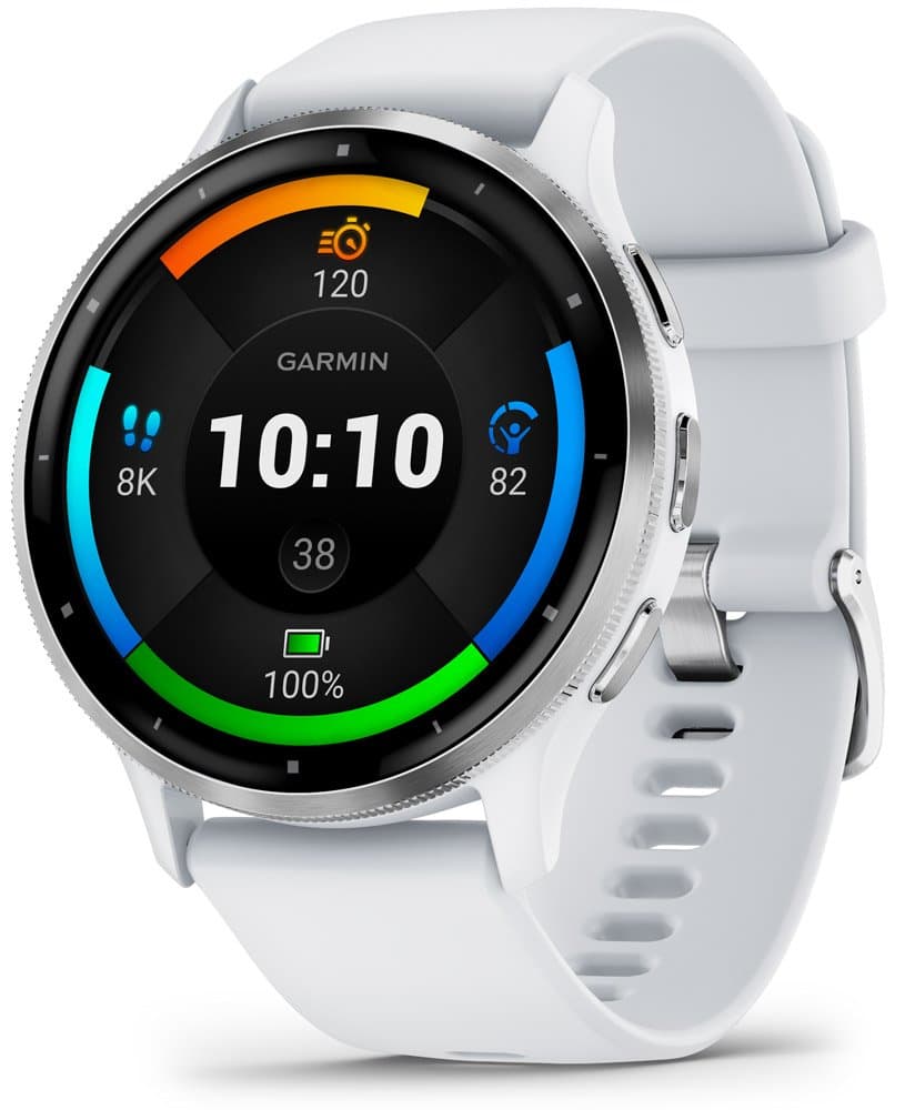 Garmin Venu® 3 – GPS Multisport Smartwatch – weiß