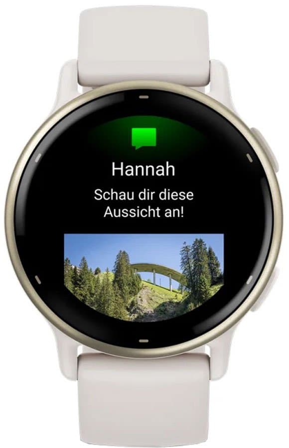 Garmin Vivoactive® 5 – GPS Fitness Smartwatch – weiß