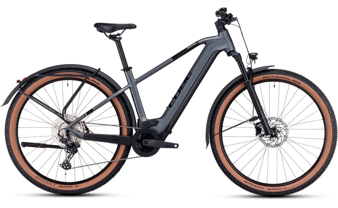 Cube Reaction Hybrid Pro 500 Allroad - 500 Wh - 29 Zoll - Diamant - 2023 - Grau , 21 ZOLL
