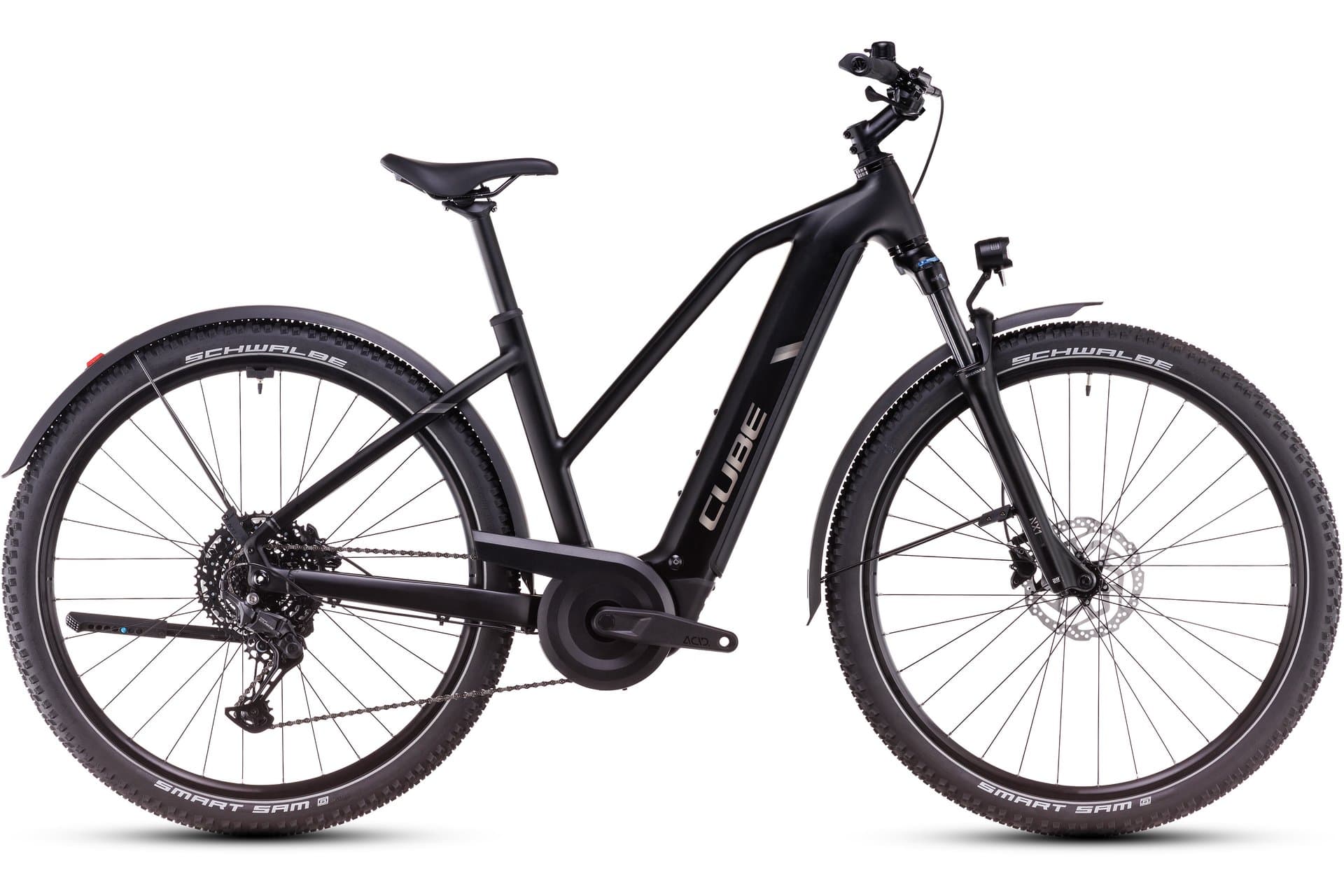Cube Nuride Hybrid Pro 800 Allroad - 800 Wh - 28 Zoll - Damen Sport - 2025 - Schwarz , 50 CM