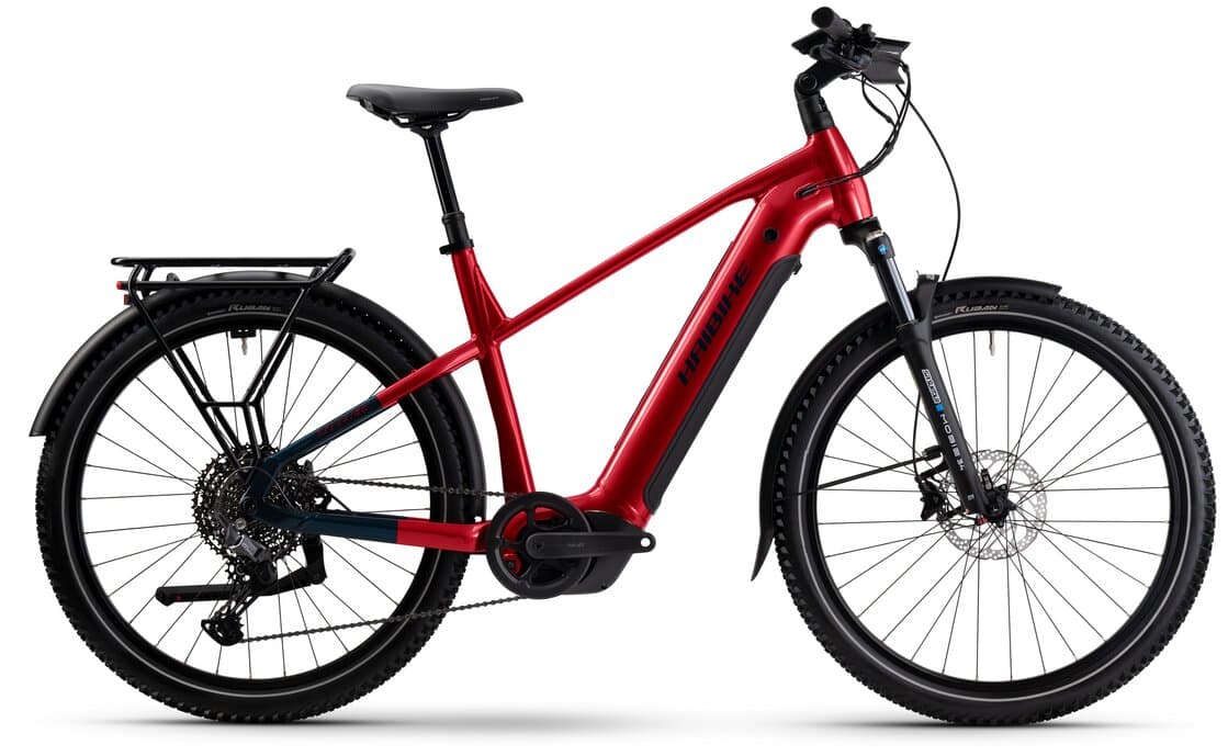 Haibike Trekking 7 High - 800 Wh - 27,5 Zoll - Diamant - 2025 - Rot , 40 CM