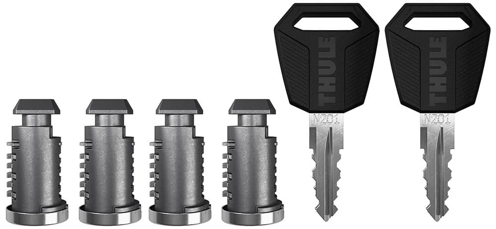 Thule One-Key System 4-Pack