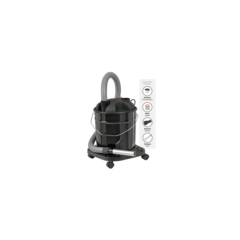 Aspirateur à Cendres - Spécial Poêle à Granulés de bois GRANUL'EXPRESS