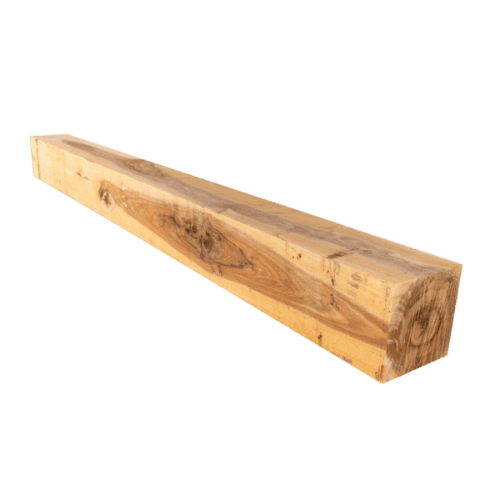 Pack de 10 Poutre en chêne brut – 2400 x 200 x 200 mm