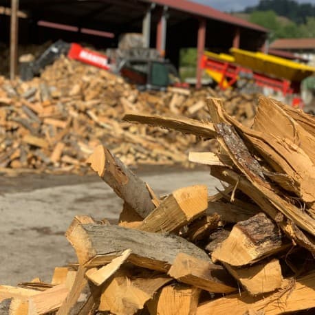 5 Stères de Bûches 40 cm en Vrac (3,75m3) chêne/hêtre/charme stocké sous entrepots au sec