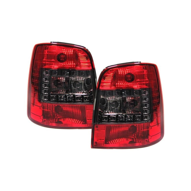 Feux Arrière LED Rouge/noir pour VW Touran 03-09