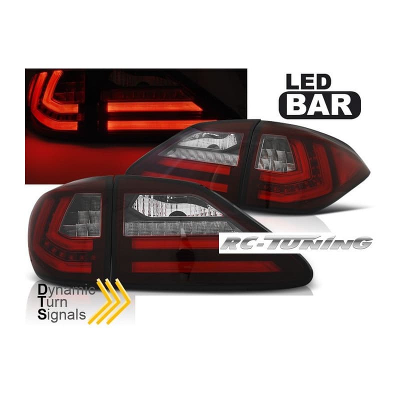 Feux Arriére LED Rouge/Claire pour Lexus RX350 09-12