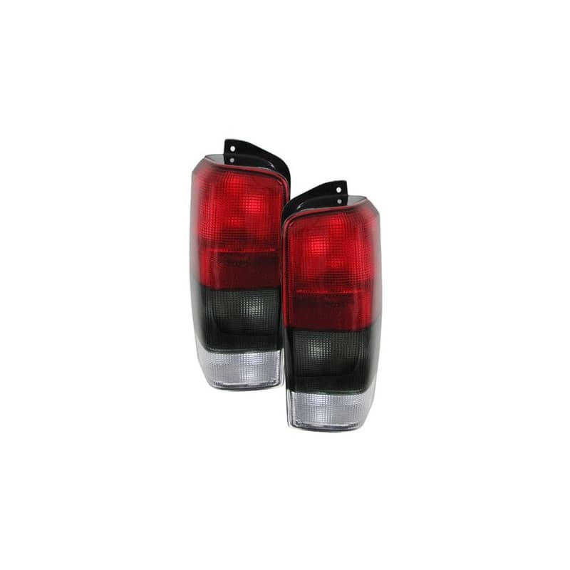 Feux arrière Rouge/Noir pour Jeep Cherokee XJ 96-01