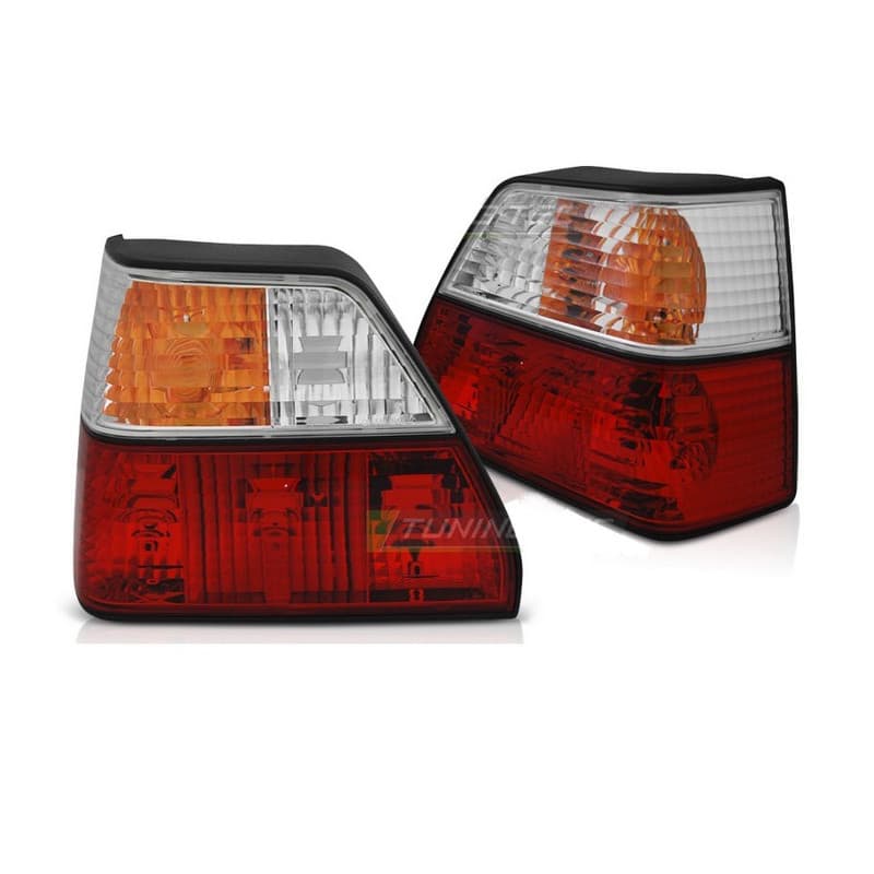 Feux Arrière Rouge/Blanc pourVW Golf 2