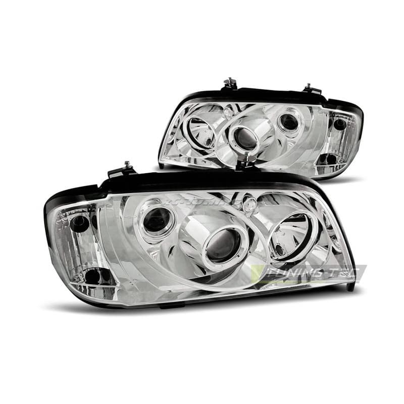 Phares Avant Mercedes W202 06.93-06.00 chrome