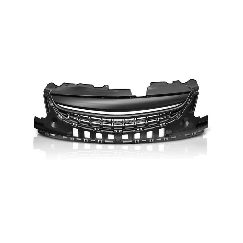 Calandre Noir Mat Pour Opel Corsa D 11-14