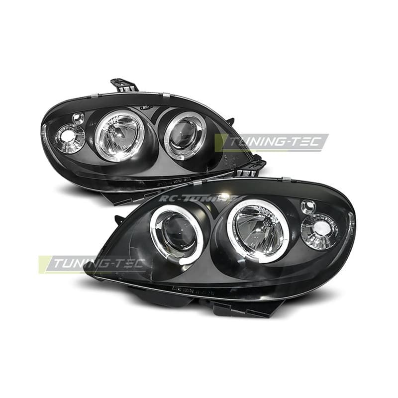 Phares Avant Angel Eyes pour Citroên Saxo 09.99-06.03