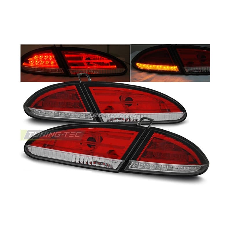 Feux Arrière LED rouge/clair pour Seat Leon 06.05-09
