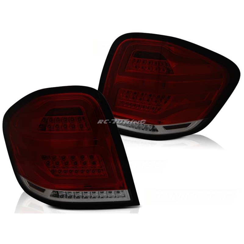Feux arrière LED rouge/blanc pour Mercedes W166 11-15