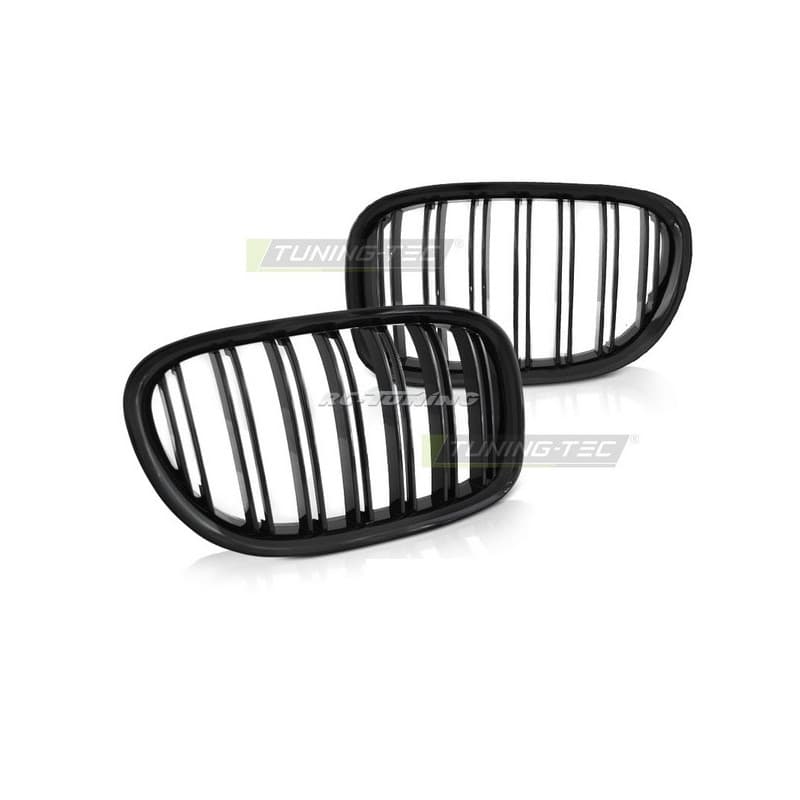 Calandre Chrome/noir double barre pour BMW F01 09-07-12