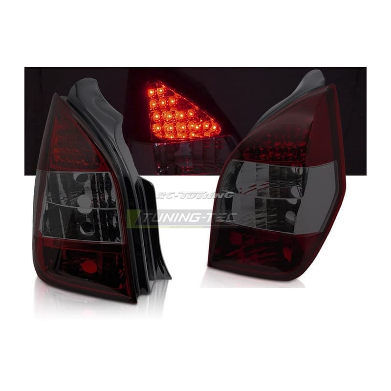 Feux Arrière Citroën C3 03.02-08.05 à Leds Rouge