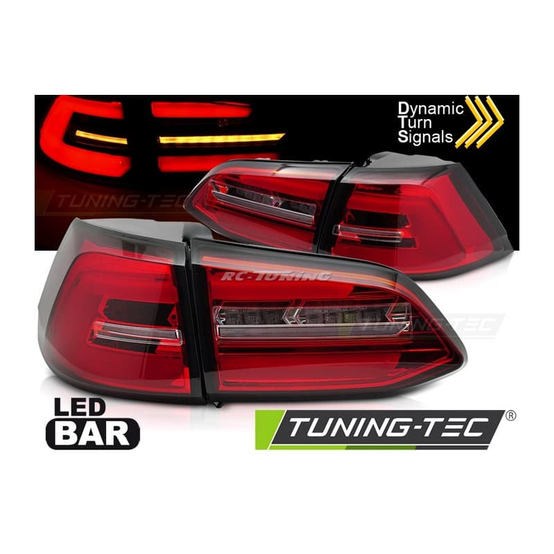 Feux arrière LED SEQ pour VW Golf 7 17-19 SW