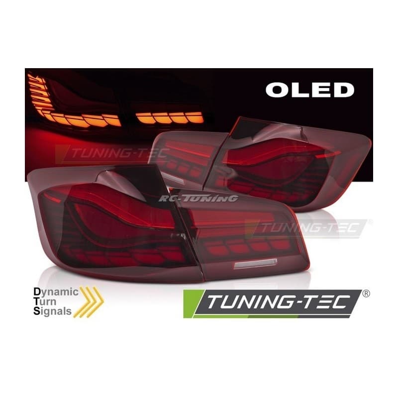Feux arrière OLED rouge pour BMW F10 10-16