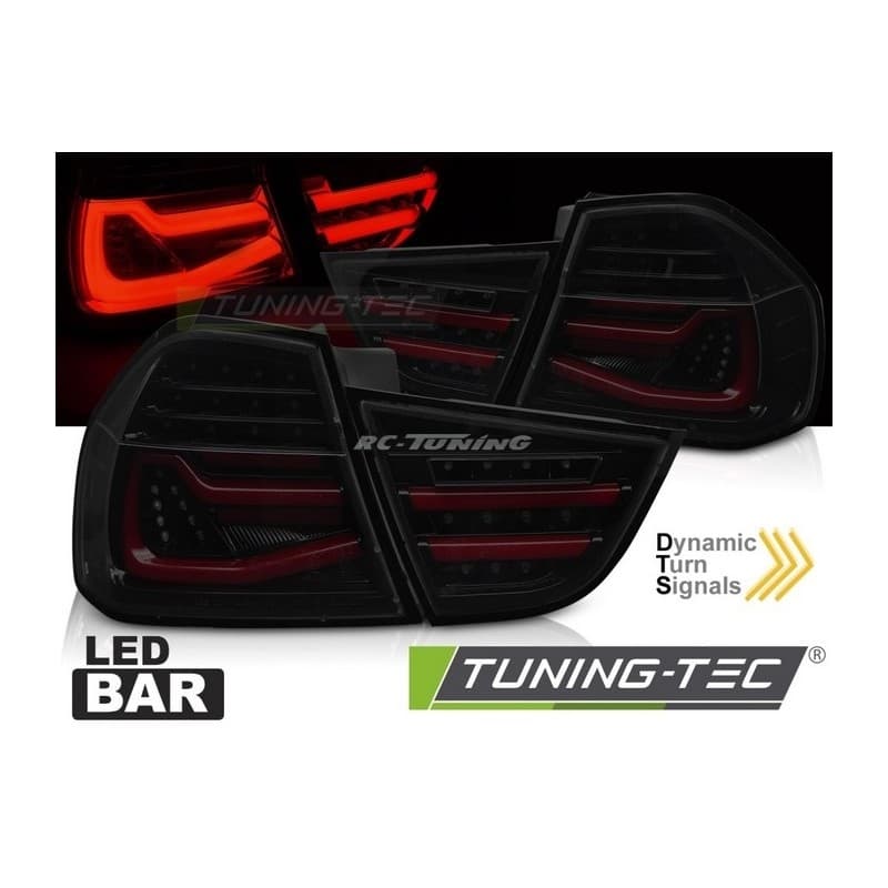 Feux arrière LED BAR SEQ fumé pour BMW E90 09-11