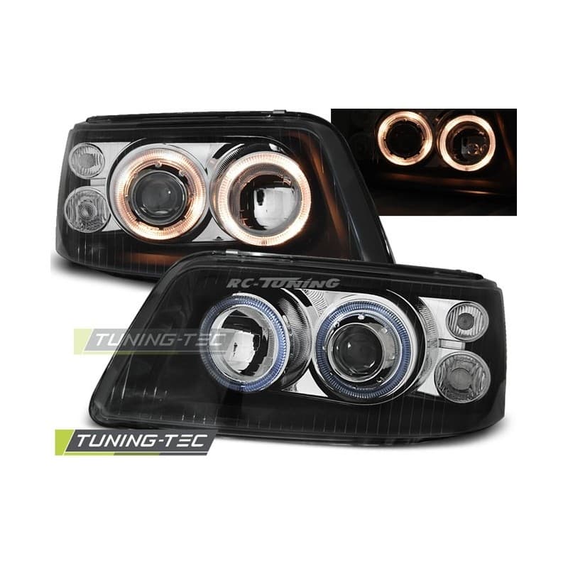 Phares avant Angel Eyes Volkswagen T5 2003-2009