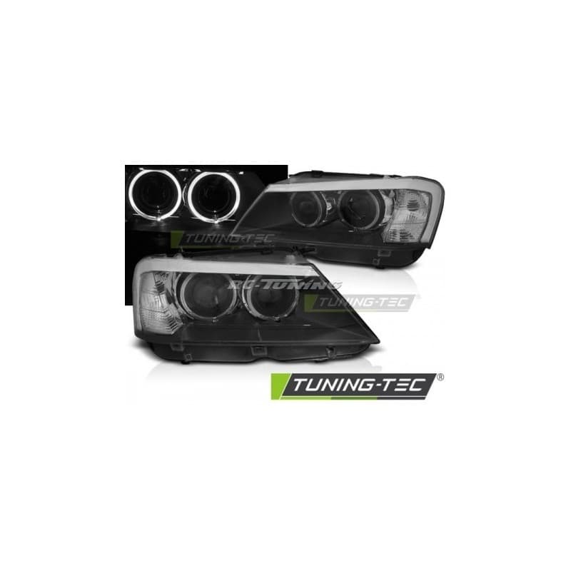 Phares avant Angel Eyes pour BMW X3 F25 10-07.14