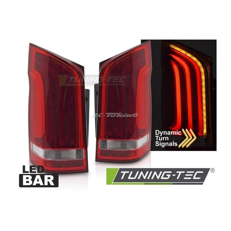 Feux Arrière LED Bar Mercedes Vito W447 2014-2023 | Optiques LED Premium