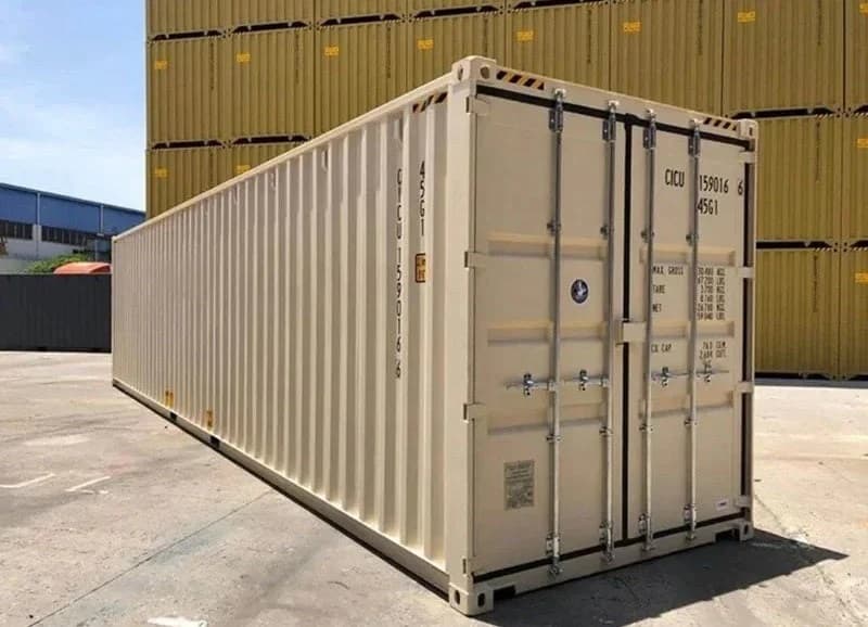 Contentor padrão Classe A de 40 pés