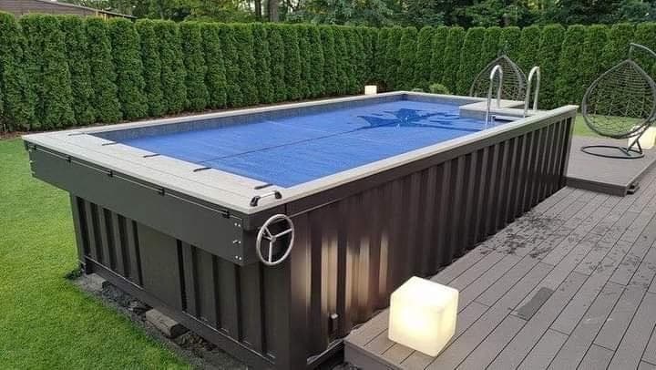 Piscina de contentores de 6 metros