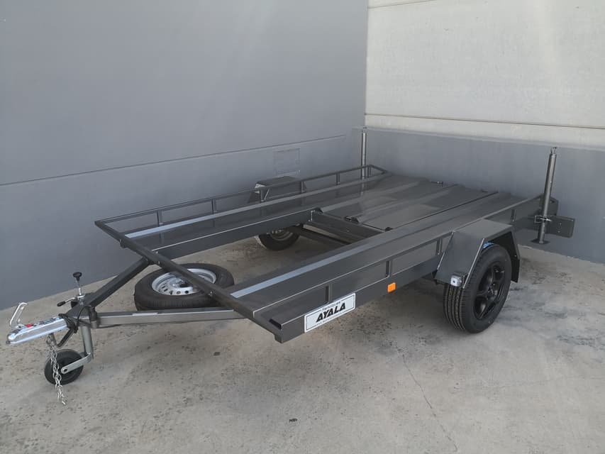 Reboque Plataforma Porta-Veículos 1 Eixo Galvanizado