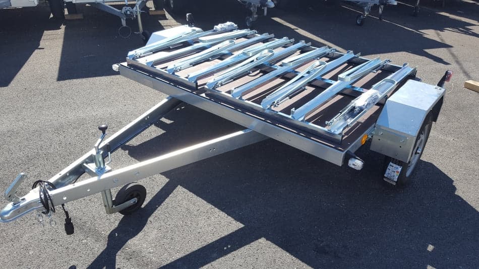 Reboque Porta-Bicicletas Orme-R186 – Transporte Seguro para 9 Bicicletas