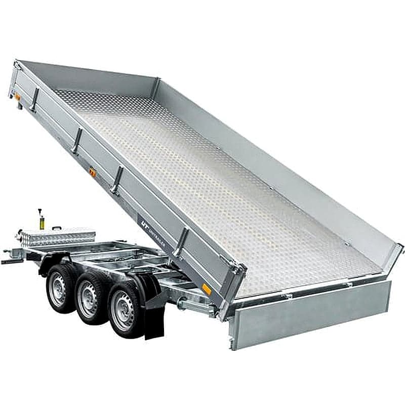 Reboque Basculante Hidráulico 3 Eixos 6m 3500kg UNITRAILER TASKER