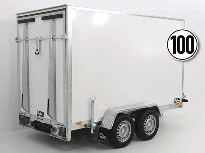 Kofferanhänger BK  Höhe:181cm 2,0t|Rampe|SW-Neu