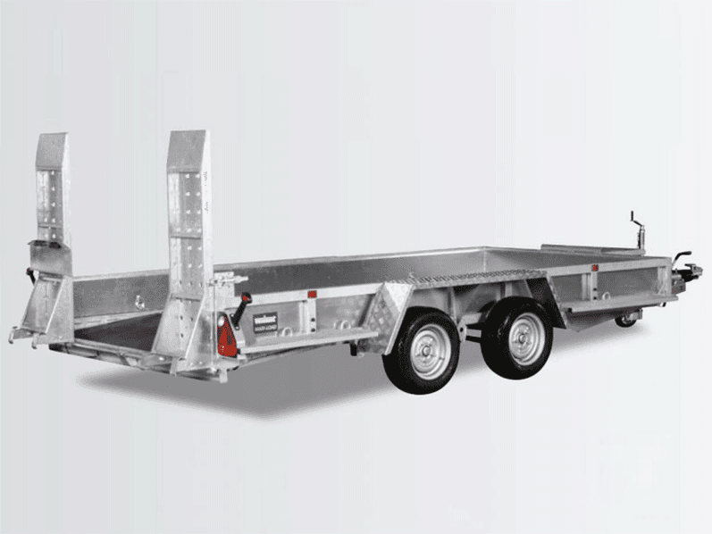 Variant Baumaschinenanhänger Maxi Load 180×400 3,5t|Skids|Beavertail-Neu
