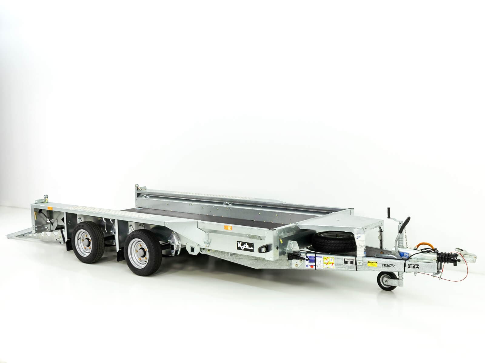Ifor Williams Baumaschinenanhänger GX125 157×366 3,5t | Rampe 1,2m-Neu