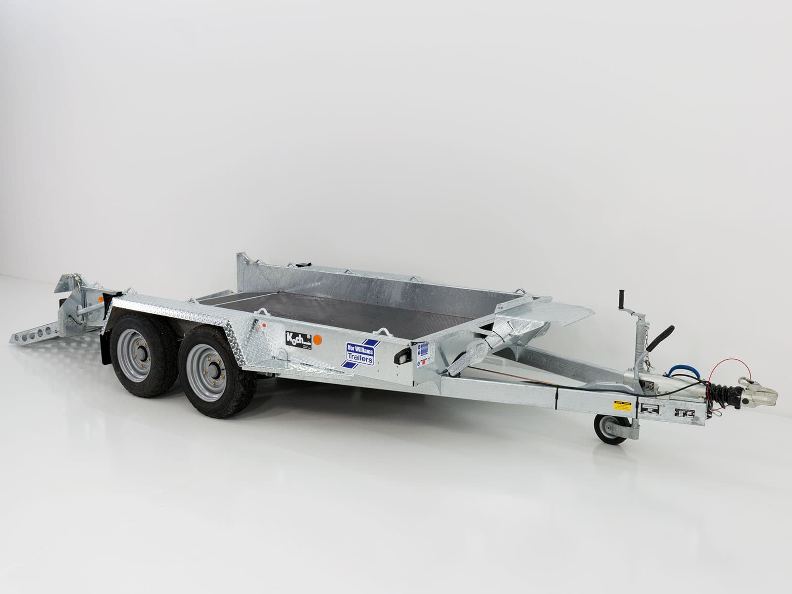 Ifor Williams Baumaschinenanhänger GH1054 163×305 3,5t | Rampe - Neu