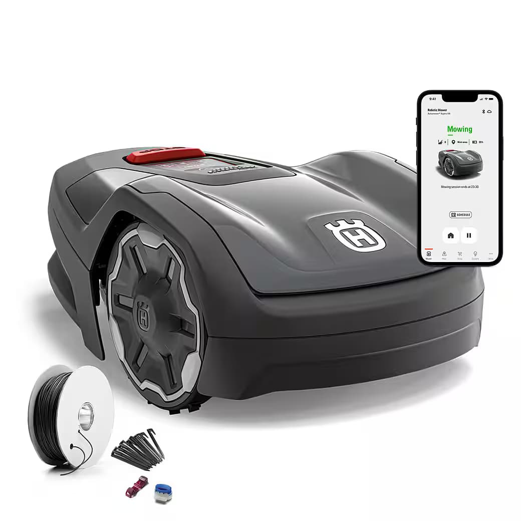 Husqvarna Automower Aspire R4 – Mähroboter bis 400 m², App-Steuerung, kabellos