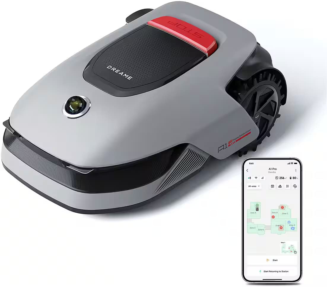 MOVA Mähroboter A1 Pro – KI-Navigation, bis 2000 m², duales Kartenmanagement