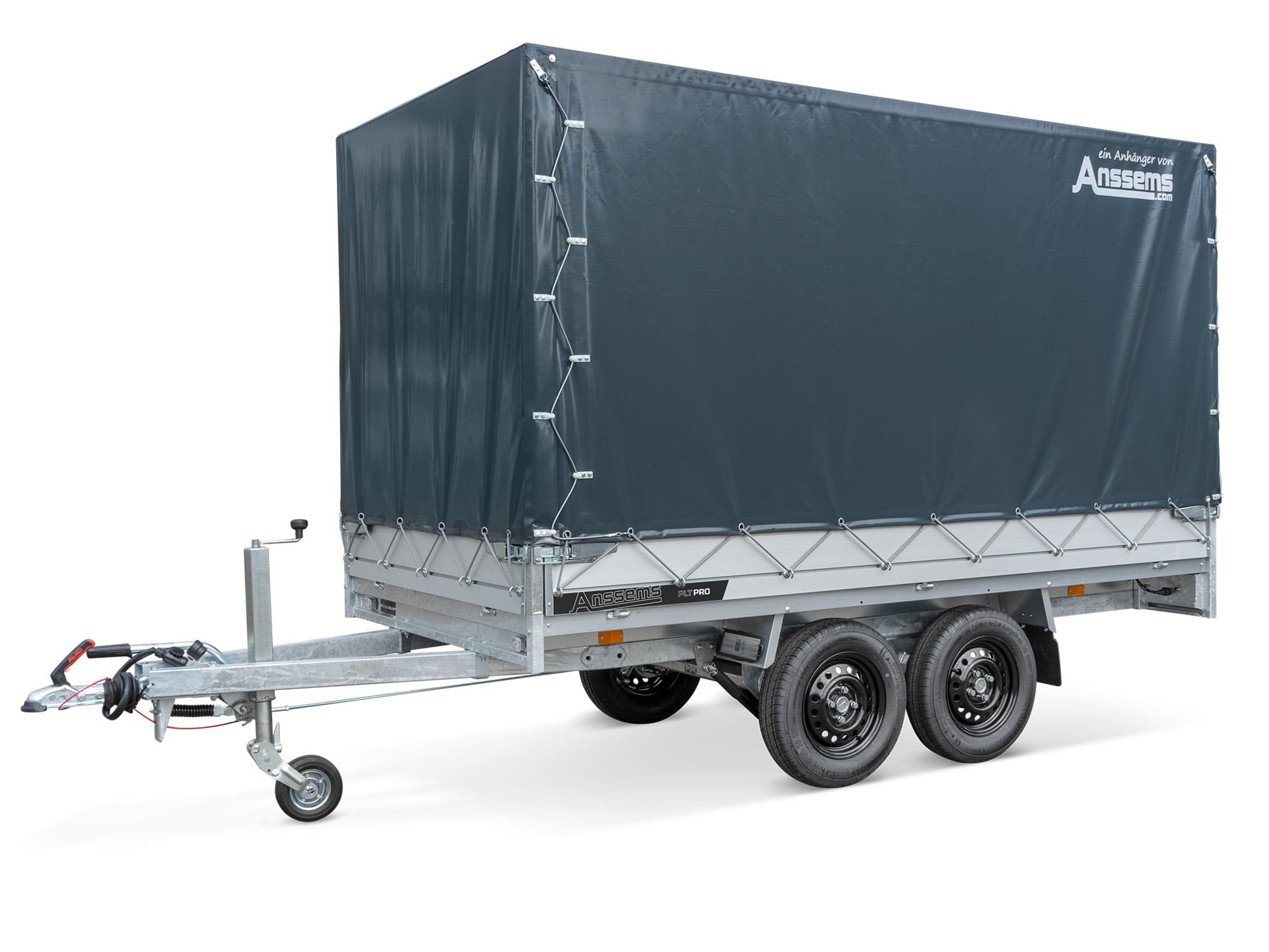 Anssems Plattformanhänger PLT-2 2000.330x180 Pro – 330x180 cm, Plane 180