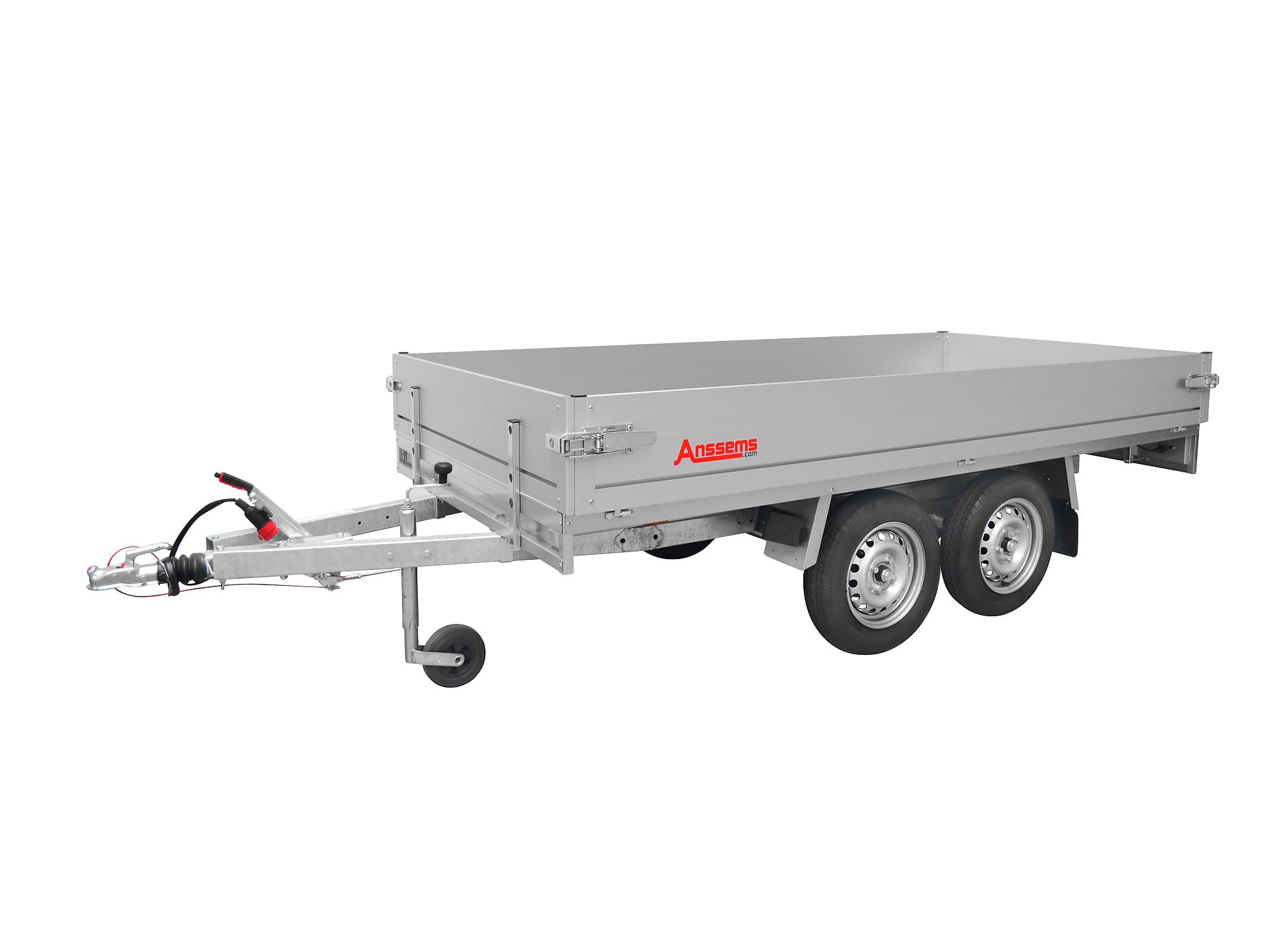 Anssems Plattformanhänger PLTT 1350.305x150 – 305x150 cm, 1350 kg, Tandem