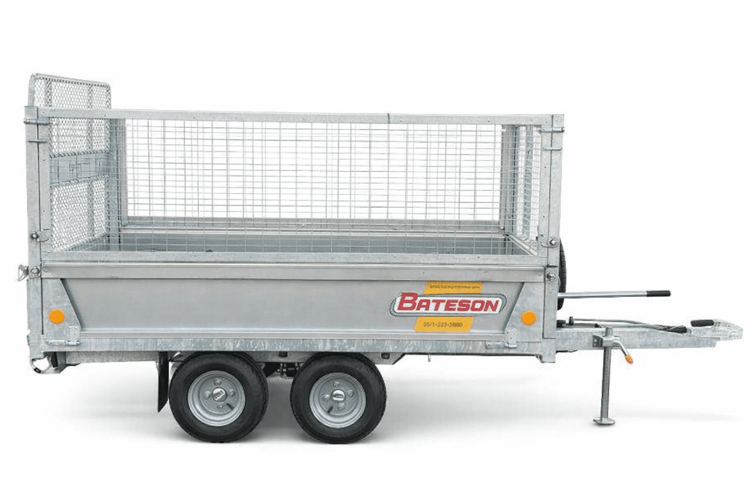 Remolque volquete bateson 750kgs 2 ejes