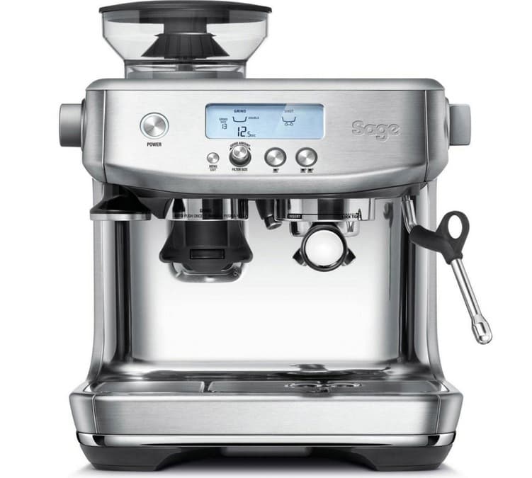 Sage The Barista Pro Siebträgermaschine gebürstetes Edelstahl