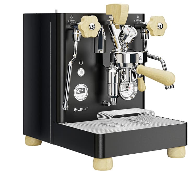 Lelit Bianca PL162T-EUCB schwarz Siebträgermaschine