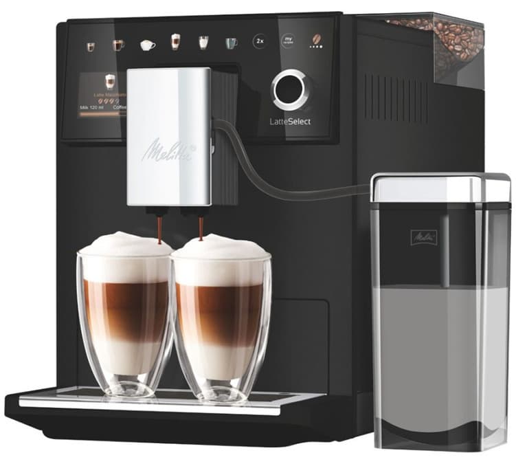 Melitta - Kaffeevollautomat - LatteSelect® 630-212 - schwarz matt