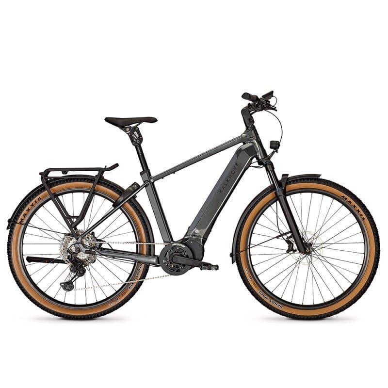 Vélo de randonnée électrique Kalkhoff Entice 5+ Advance (2024) - NOIR - Diamant