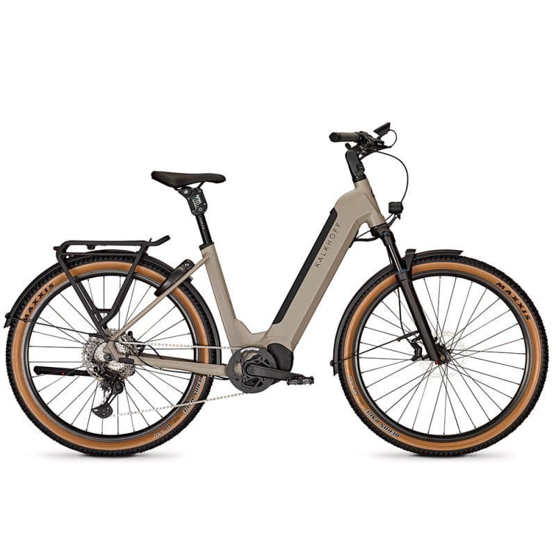 Vélo de randonnée électrique Kalkhoff Entice 5+ Advance (2024) - Beige - Wave