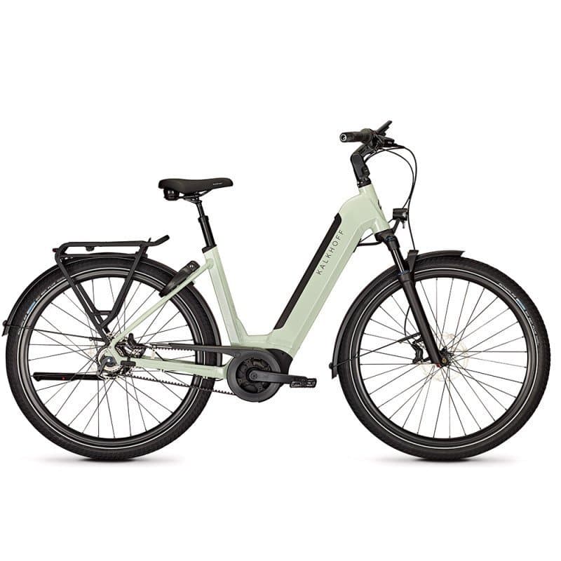 Vélo de ville électrique Kalkhoff Image 5+ Advance - 625 Wh - Menthe - Wave