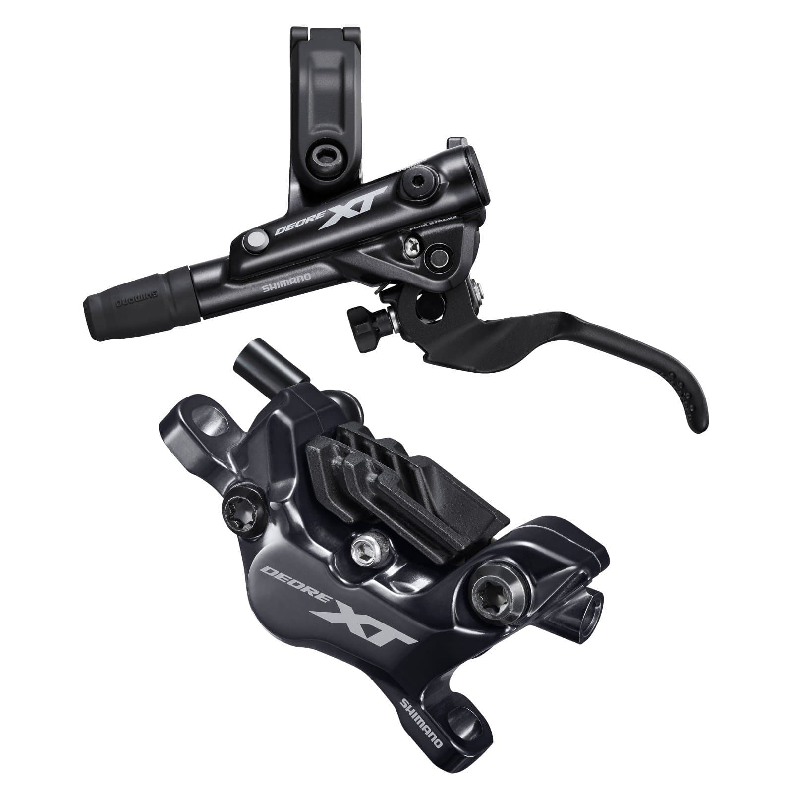 Freins à disque hydrauliques Shimano Deore XT BL-M8100 + BR-M8120 Enduro/Trail - I-Spec EV - J-Kit - Set FW