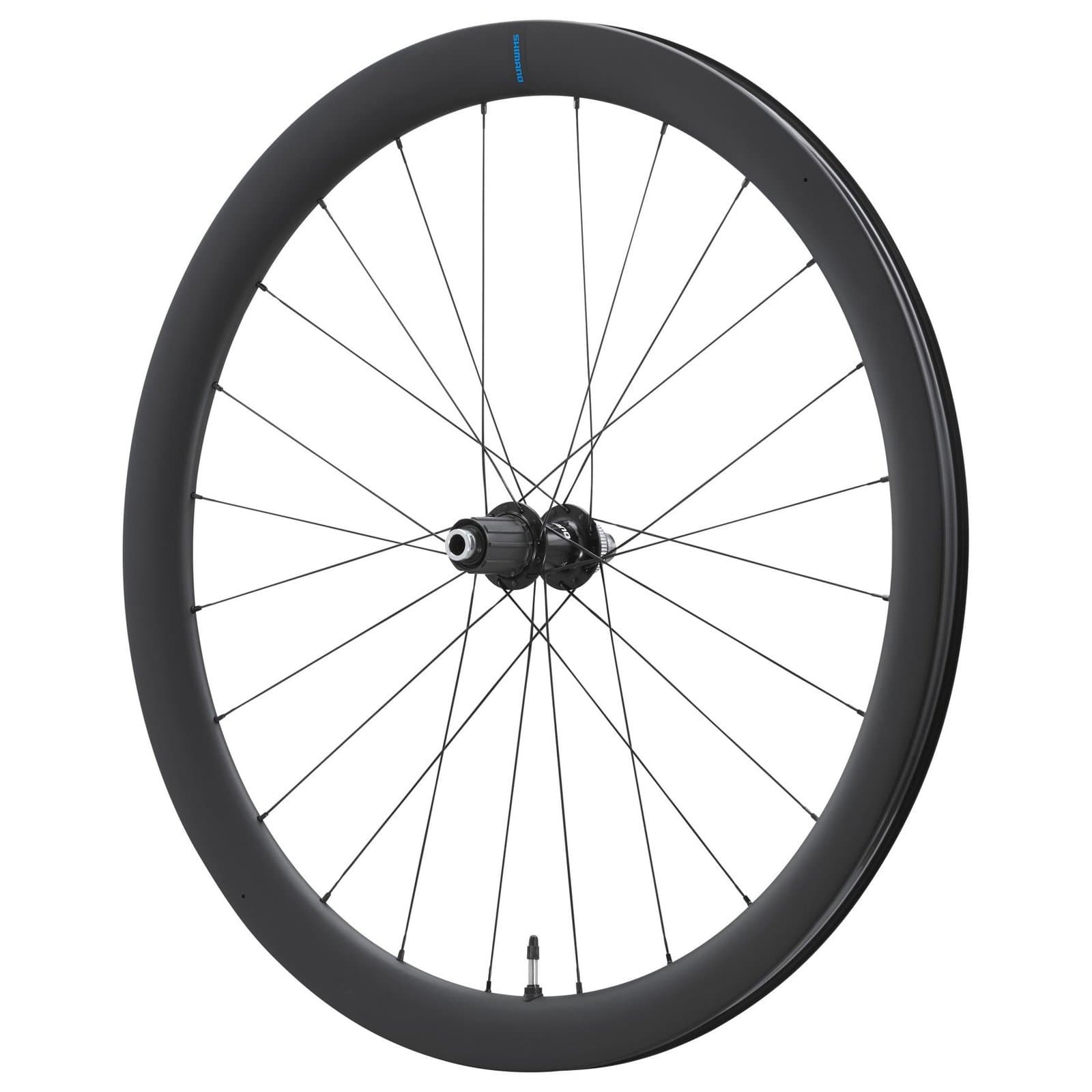 Roue arrière Shimano WH-RS710-C46-TL - 28" | Carbone | Pneu/Tubeless | Centerlock - 12x142 mm - HG-EV