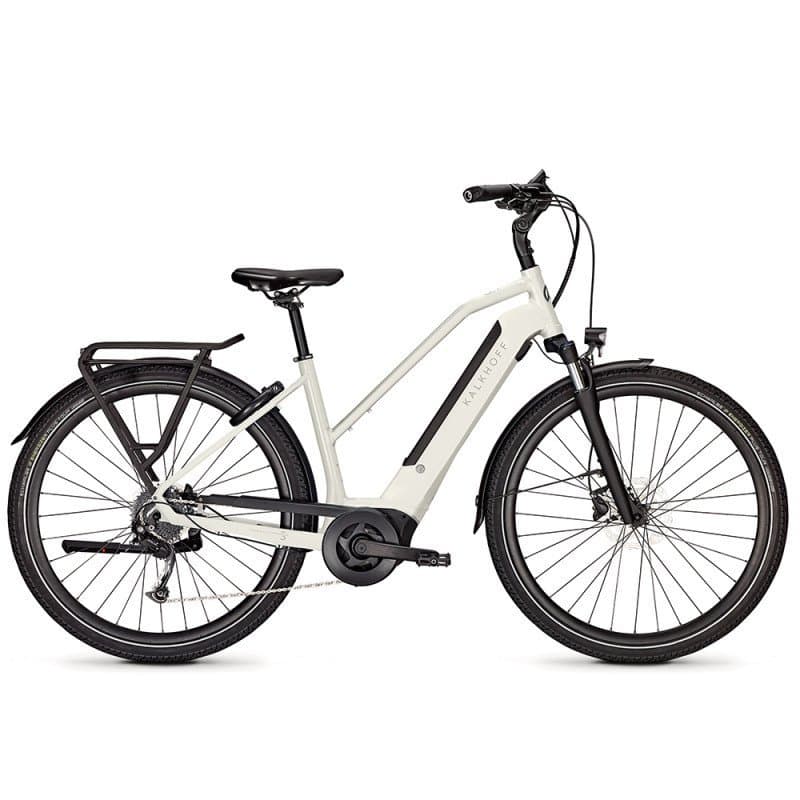 VTC électrique Kalkhoff Endeavour 3.B Move - blanc - 500 Wh - Moyen